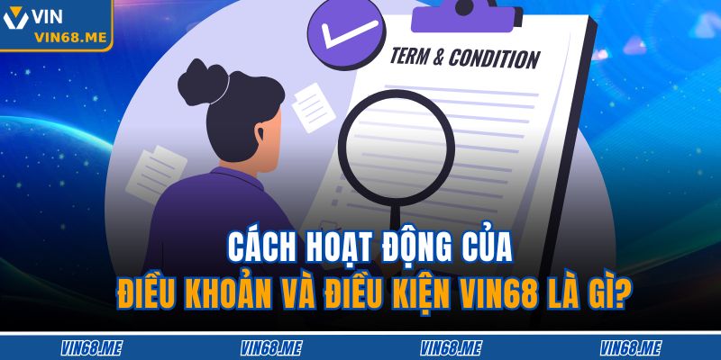 Điều Khoản Và Điều Kiện VIN68 1 Cách hoạt động của Điều khoản và Điều kiện VIN68 là gì?
