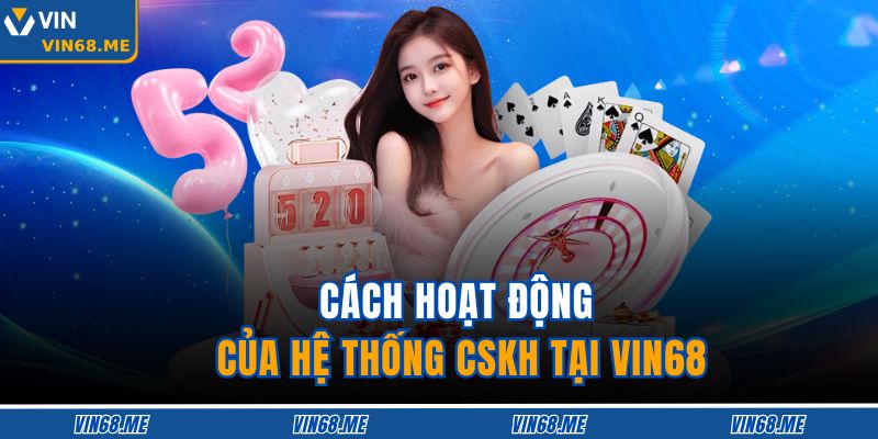 Giới Thiệu VIN68 2 Cách hoạt động của hệ thống CSKH tại VIN68