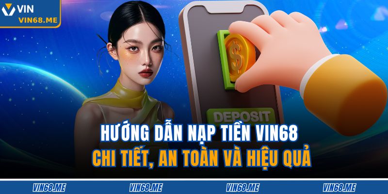 Hướng Dẫn Nạp Tiền VIN68 Chi Tiết, An Toàn Và Hiệu Quả 1 Nạp Tiền VIN68