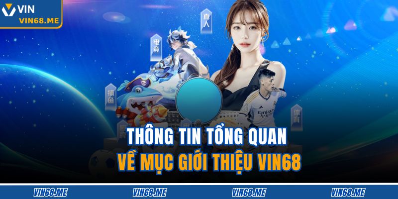 Giới Thiệu VIN68 1 Thông tin tổng quan về mục giới thiệu VIN68